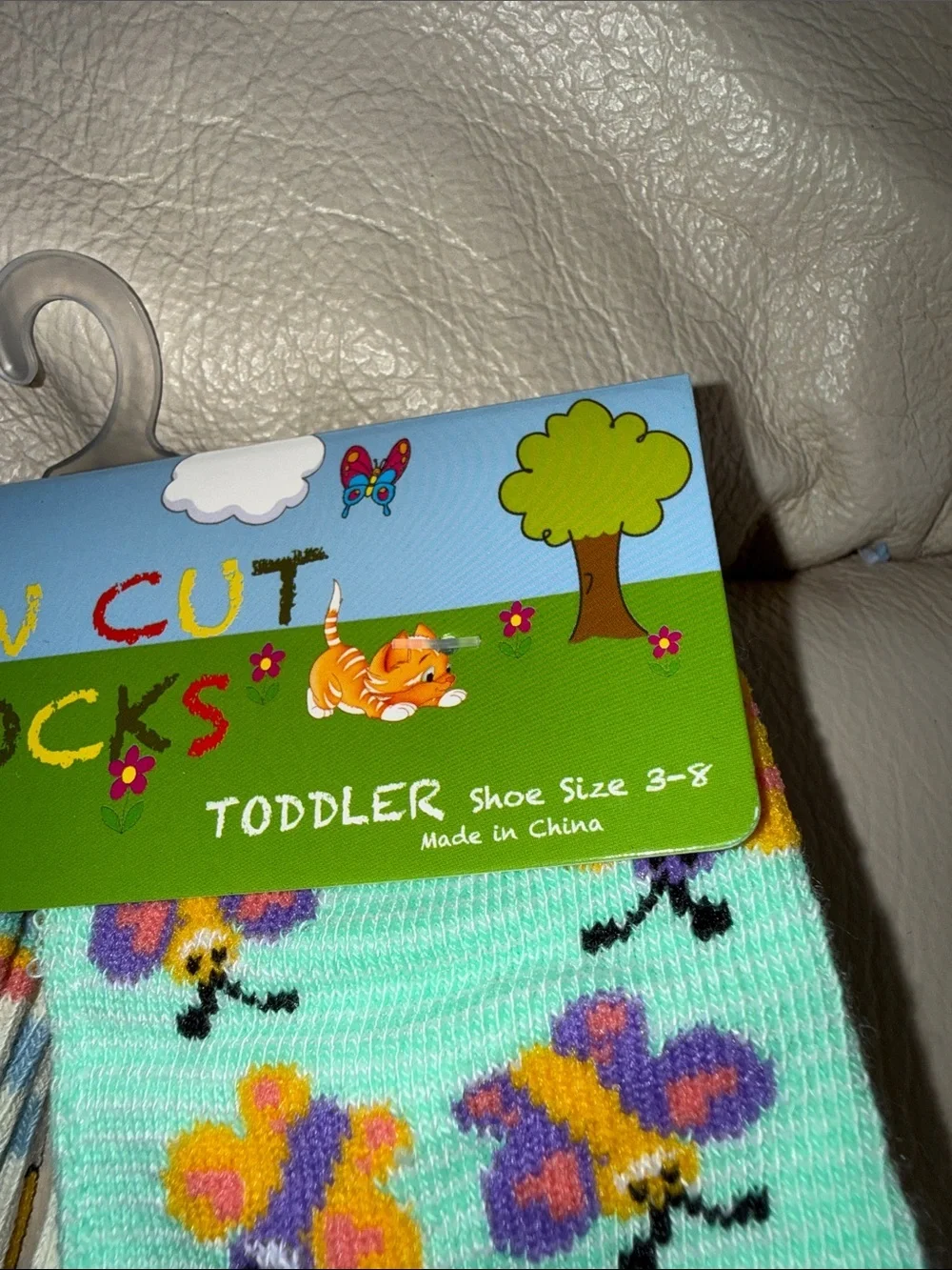Cat & Jack Toddler Low Cut Socks - Mint, Cream, Pink, Blue, Purple